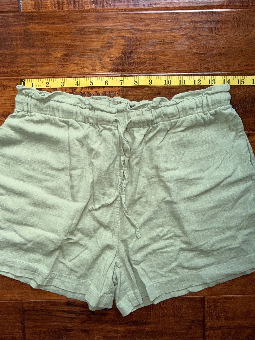 Able Clothing Jordan Easy Short 3.5 inseam, small, Desert Sage green